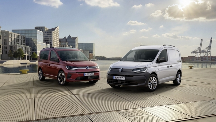 Toutes les déclinaisons du Volkswagen Caddy sont concernées par des évolutions.