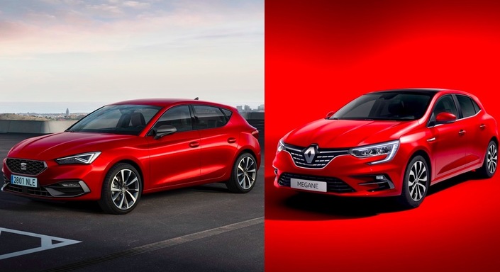 Les matchs du Salon de Genève 2020 - Seat Leon 4 vs Renault Mégane restylée