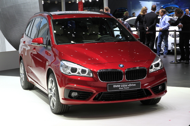 BMW Série 2 Gran Tourer : Active 7 places - Vidéo en direct du salon de Genève 2015