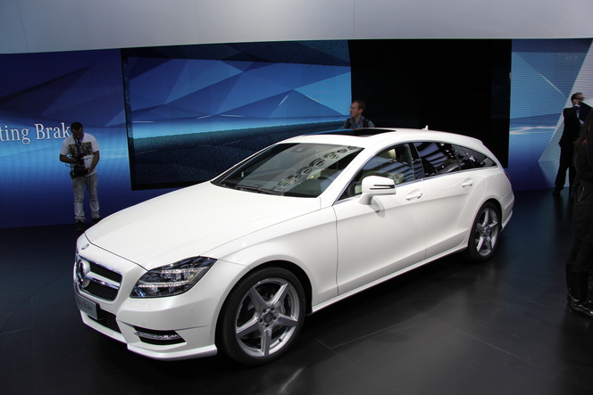 Vidéo en direct de Paris 2012 - Mercedes CLS Shooting Brake : déjà vu