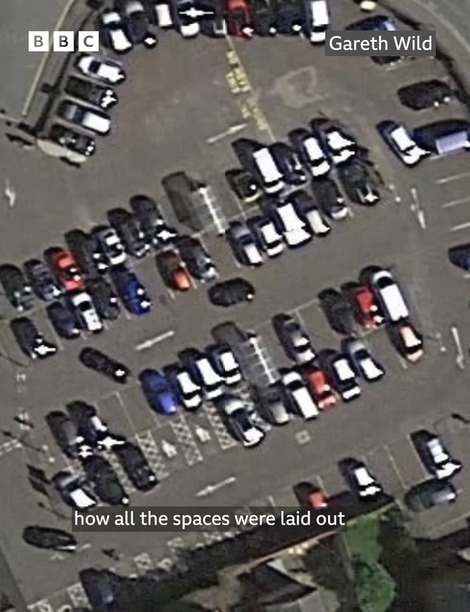 Un propriétaire de Skoda transforme un parking banal en défi obsessionnel sur 108 places