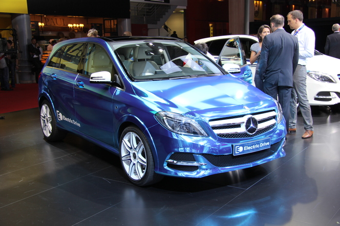 En direct de Paris 2012 - Mercedes Classe B Electric Concept