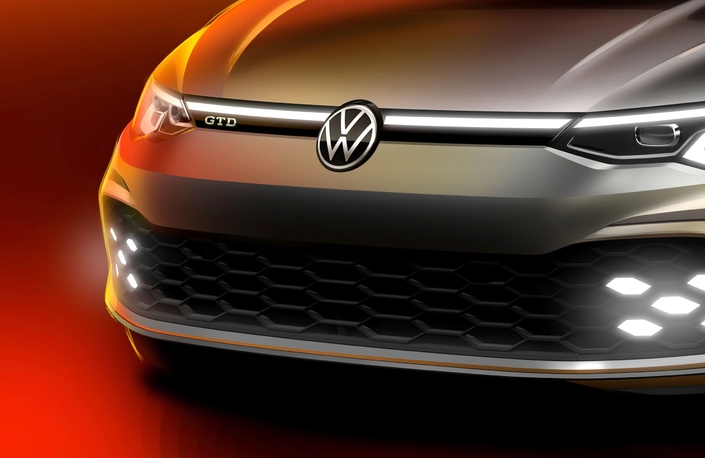 Salon de Genève 2020 : Volkswagen annonce la nouvelle Golf GTD