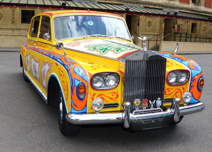 Cette Rolls-Royce Phantom V est le modèle le plus emblématique de la collection auto de John Lennon - Crédit Rolls- Royce
