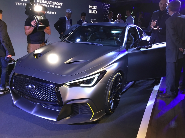 Infiniti Project Black S : phase 2 - En avant-première du Mondial de Paris