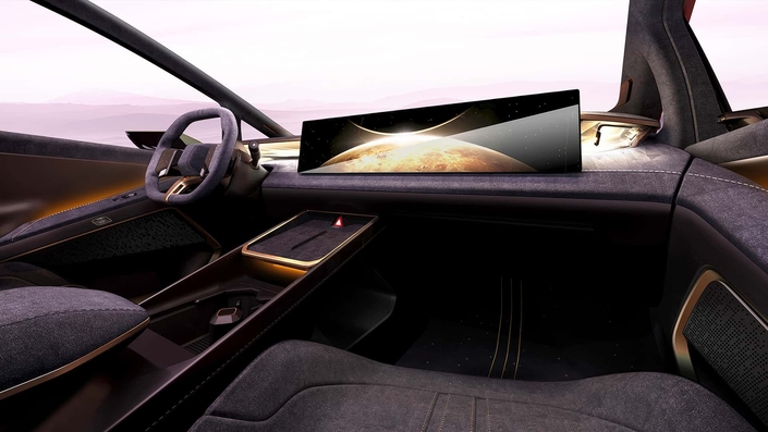 Voici l’intérieur de la Ioniq Venus.