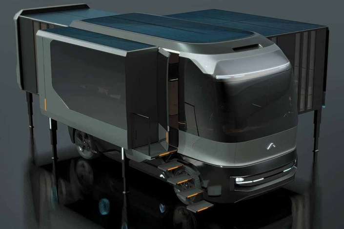 L’étrange van électrique de Pininfarina