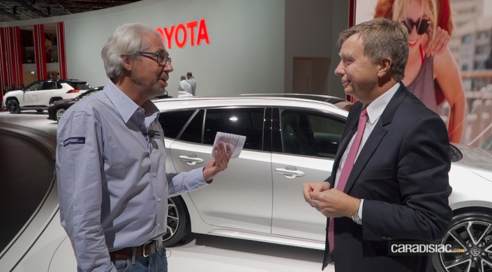 Didier Leroy, vice-PDG de Toyota : "nous serons prêts à temps pour l'électrique" - Les boss de l'auto en direct du Mondial 2018