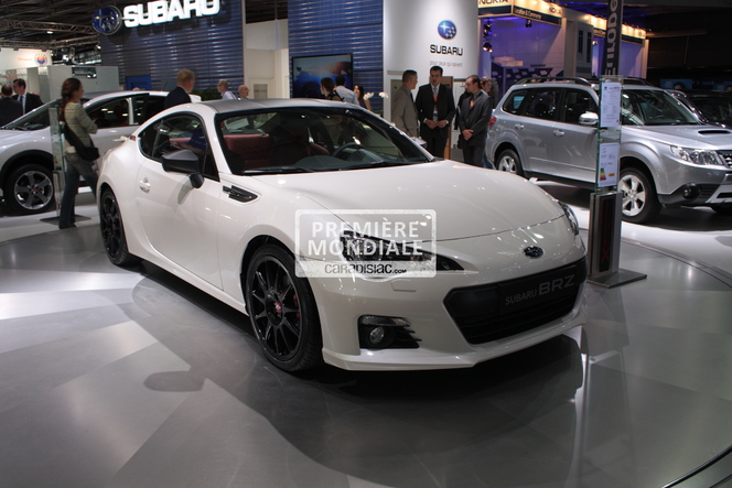 En direct du Mondial 2012 - Subaru BRZ XT Line Concept : vive le carbone