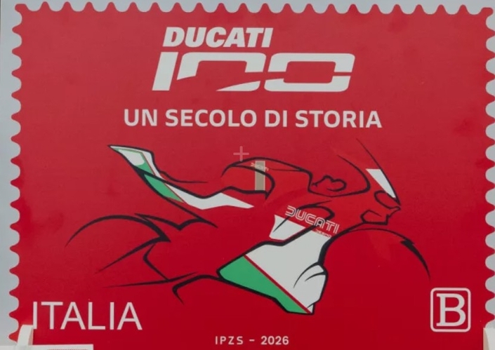 Ducati immortalisée par l’État italien : un simple timbre… ou la consécration ultime ?