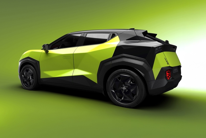 Les lignes de ce nouveau Juke sont vraiment surprenantes, surtout dans cette définition bi-ton.