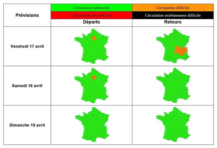 Chassé-croisé des vacances de Pâques : attention à ces horaires à éviter en ce week-end du 17 avril !