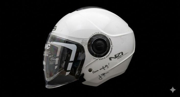 Un casque de moto à moins de 20 euros pour améliorer la sécurité routière dans le monde !