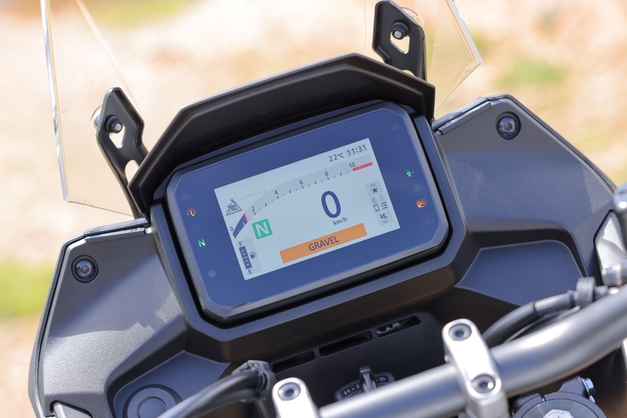 La Honda Transalp 750 E-Clutch est-elle meilleure en tout-terrain grâce à sa nouvelle boîte de vitesses ?