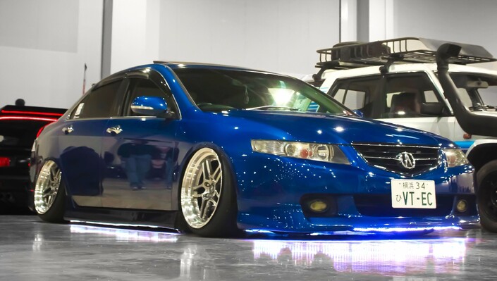Une Honda, ou plutôt Acura Accord « posée ». Photo : Lukas Marchand