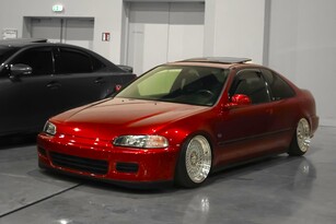 La Honda Civic EG coupé. Photo : Lukas Marchand