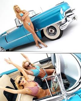 Natasha et Savanna inventent le "beach in car"