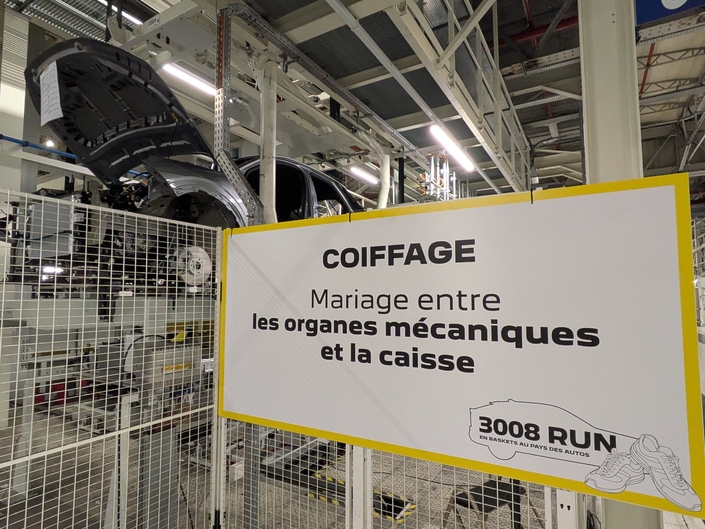 L’usine de Sochaux produit toutes les 3008 et 5008 vendues pour le monde entier ©lbdb