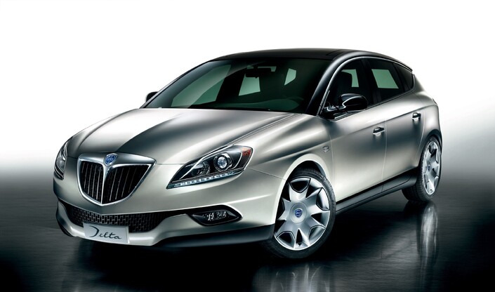 Allure inimitable et inclassable pour la Lancia Delta 3, lancée en 2008. En tout cas, elle ne manque pas de caractère.