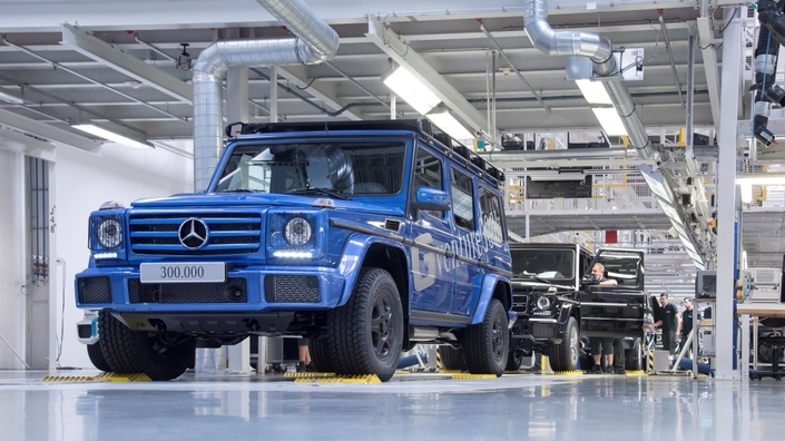 Mercedes Classe G : la barre des 300 000