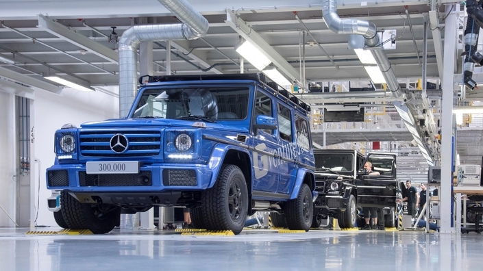 Mercedes Classe G : la barre des 300 000