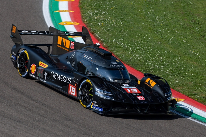 La LMDh de Genesis Magma Racing. Photo MaxPPP.