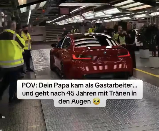 BMW lui offre une M3 pour sa retraite après 45 ans de carrière