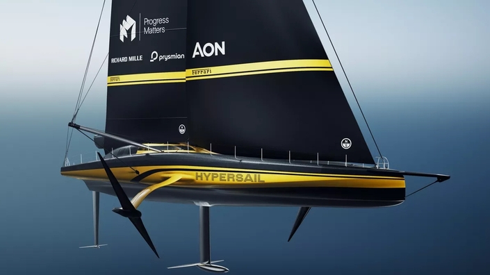 Ferrari dévoile l’Hypersail, sa Formule 1 des mers