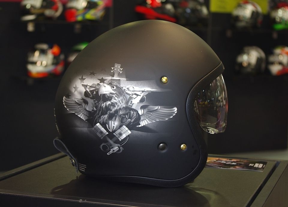 Mondial de la Moto 2018, Shoei J.O hommage à Johnny Hallyday