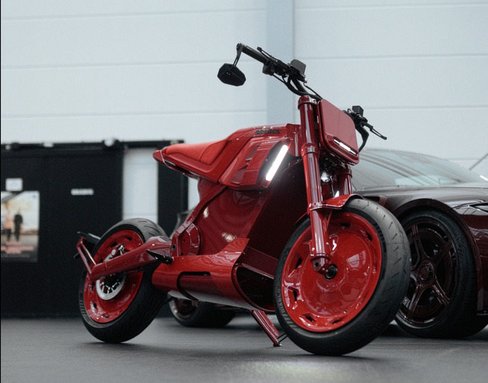 Brabus se met à la moto électrique et choisit une marque française