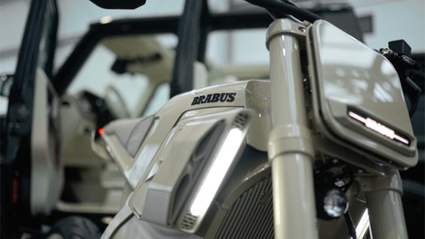Brabus se met à la moto électrique et choisit une marque française