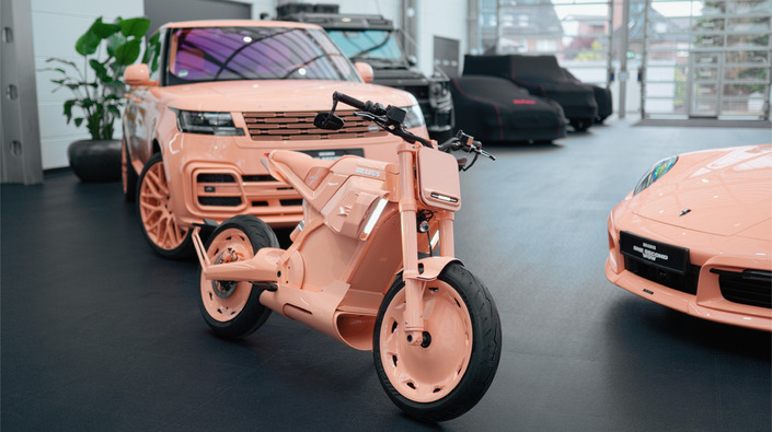 Brabus se met à la moto électrique et choisit une marque française