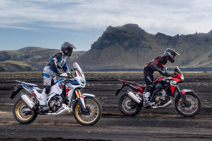 Une évolution tout en douceur pour la Honda Africa Twin 2022.