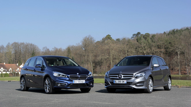 Comparatif vidéo - BMW Série 2 Active Tourer - Mercedes Classe B : un grand classique