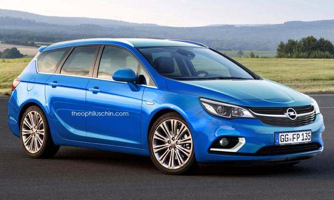 Futur break Opel Astra Sports Tourer : comme ça ?