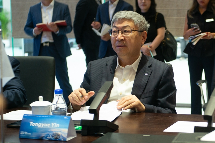 Tongyue Yin,  président du groupe Chery. Photo Caradisiac.
