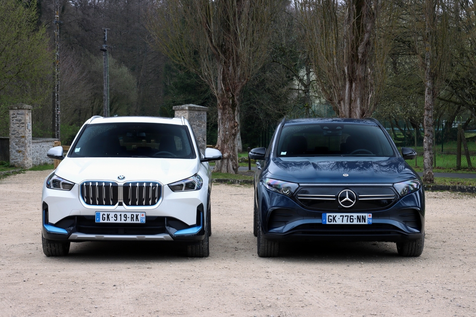 Comparatif vidéo - BMW iX1 VS Mercedes EQA : on refait le match.... en ...