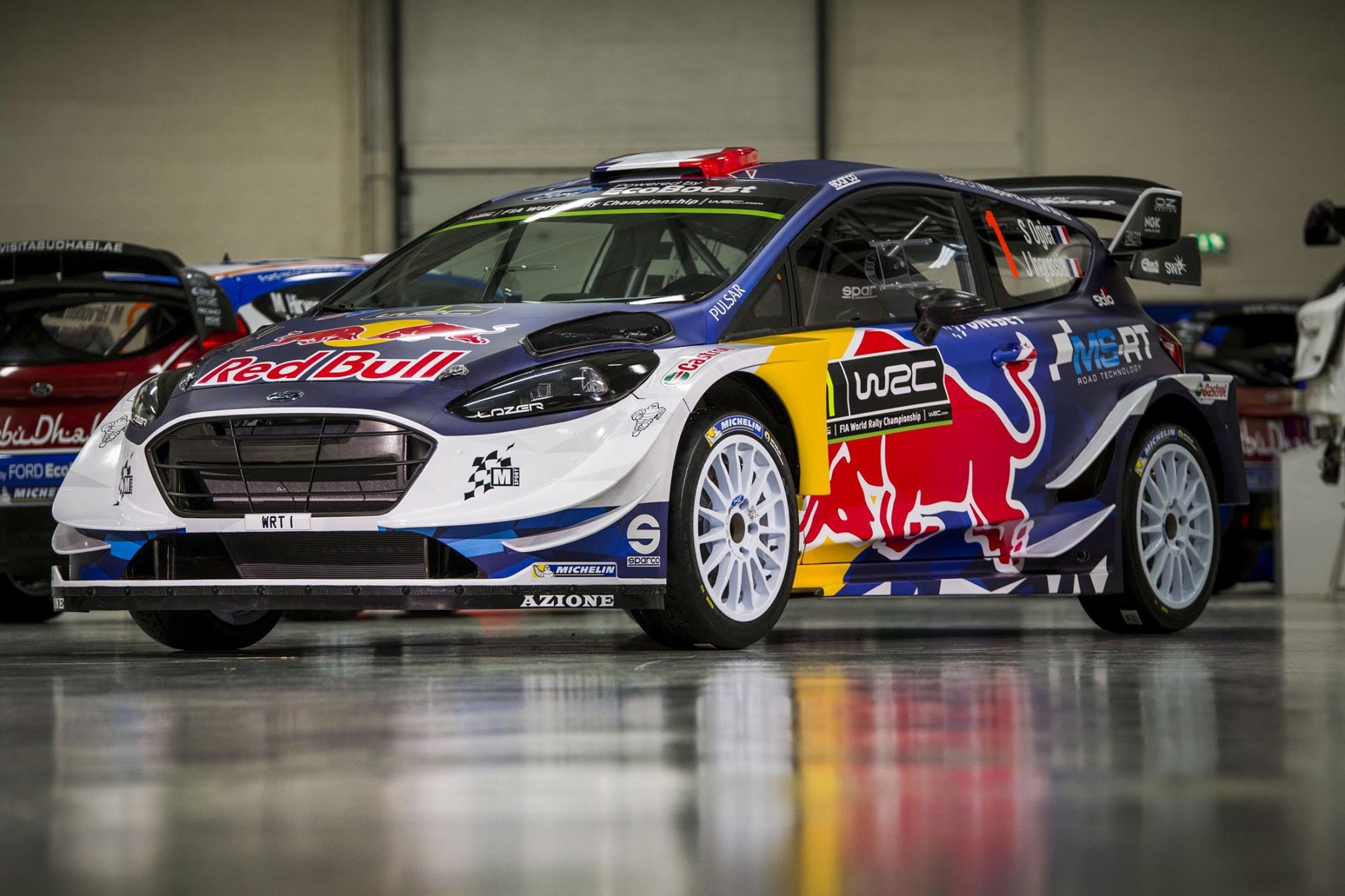 La Ford Fiesta WRC De S bastien Ogier Se D voile La Ford Fiesta WRC De S bastien Ogier Se D voile