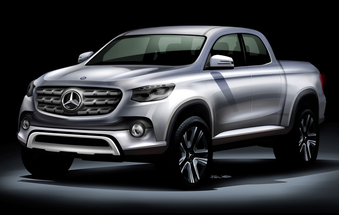Mercedes va lancer un pick-up de taille intermédiaire