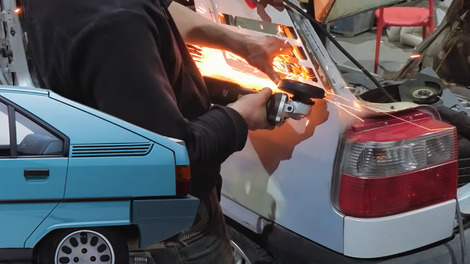 Le projet fou d’un passionné qui a imaginé et construit la Citroën ZX du futur !