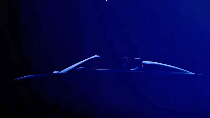 Et voici le futur roadster ou spider sur la base de l’Alpine A110, on verra en 2028 si sa ligne est conforme à cette silhouette.