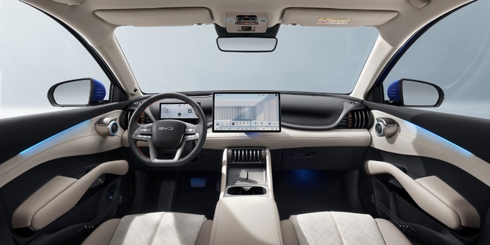 Voici l’intérieur de l’Atto3 Evo.