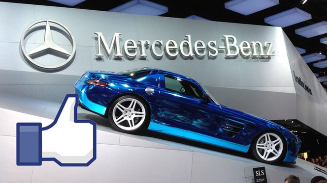 La marque la plus efficace sur Facebook pendant le Mondial a été... Mercedes