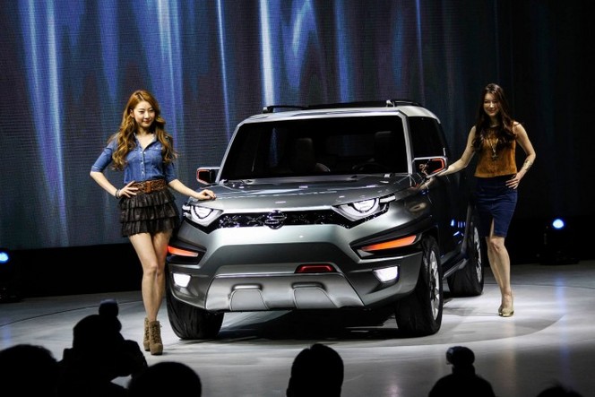 Salon de Séoul : Ssangyong XAV Concept, hommage au premier Korando