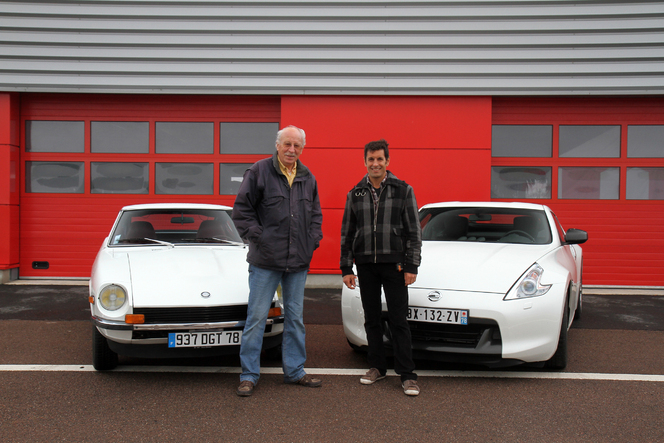 Vidéo - Datsun 240Z (1970) vs Nissan 370Z (2012): le patinage artistique se transmet de mère en fille