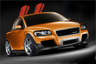 Volvo C30: triptyque au Sema show