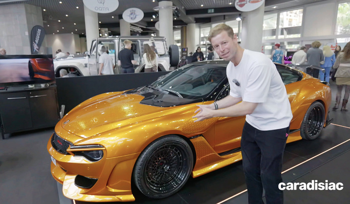 Voici la TP Atelier Citrine, une curiosité bulgare digne des grandes heures de Top Marques Monaco.