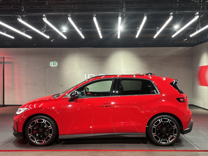 Avec ce rouge, l’ID Polo GTi dispose d’un sacré look.
