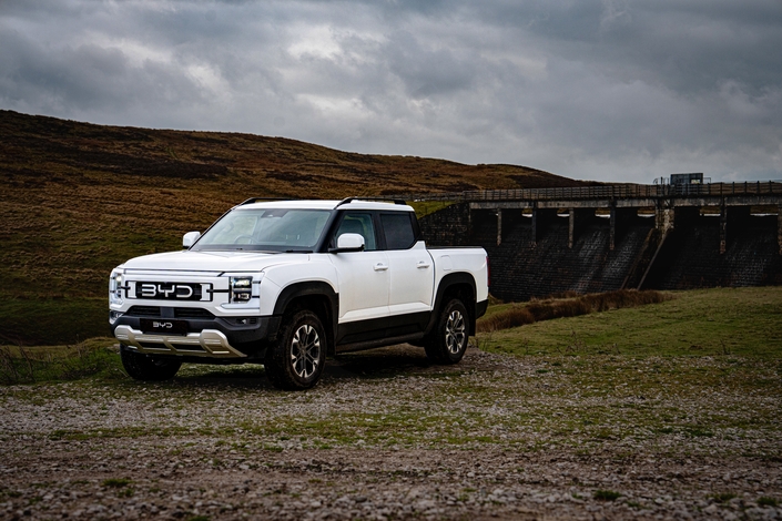 Le modèle BYD Shark 6, un gros pick-up que l’on n’a pas chez nous, sera à Goodwood.