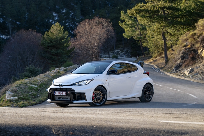 Les années ont passé depuis son lancement, mais la Yaris GR conserve un look toujours aussi séduisant.